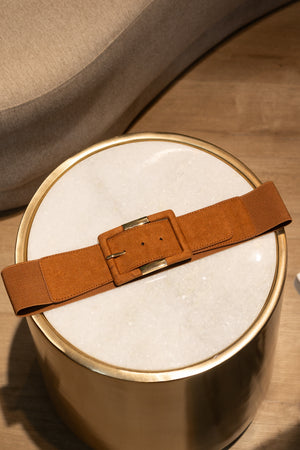 Earthy Orange waistline belt